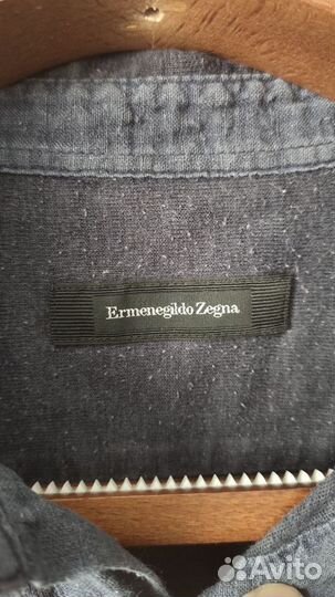 Поло мужское льняное Zegna. Оригинал