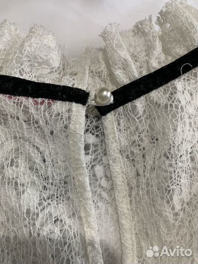 Блузка белая школьная