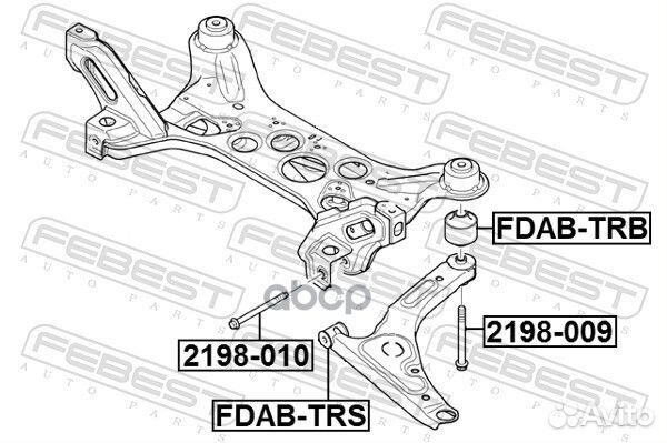 Болт Febest 2198-010 2198-010 Febest