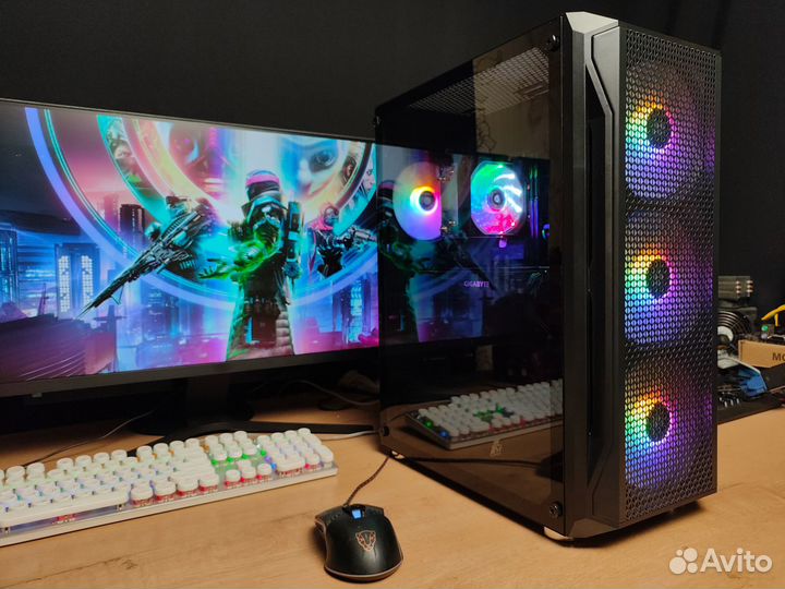 Игровой компьютер GTX 1070/16GB/i3 10105F