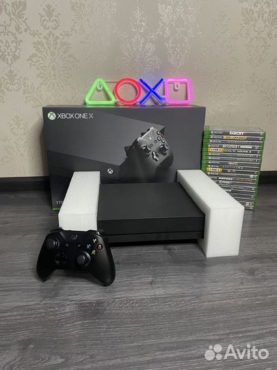 Xbox One X 1tb. 410+ игр. Гаратия. Доставка