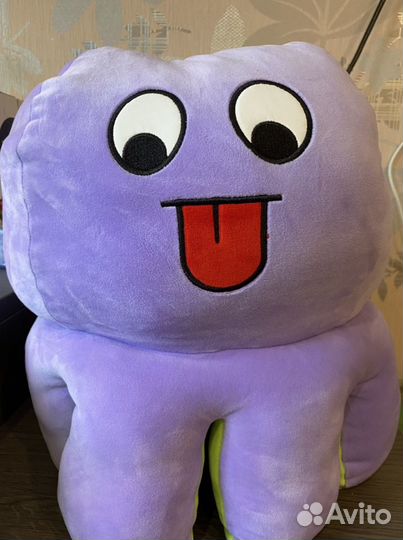 Мягкая игрушка осьминог перевертыш