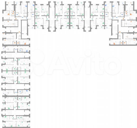 2-к. квартира, 77,4 м², 1/5 эт.