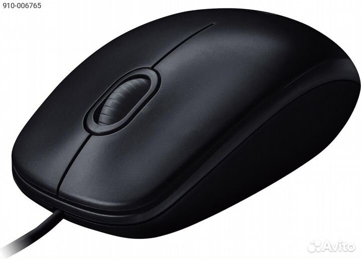 910-006765, Мышь Logitech M100 Проводная чёрный