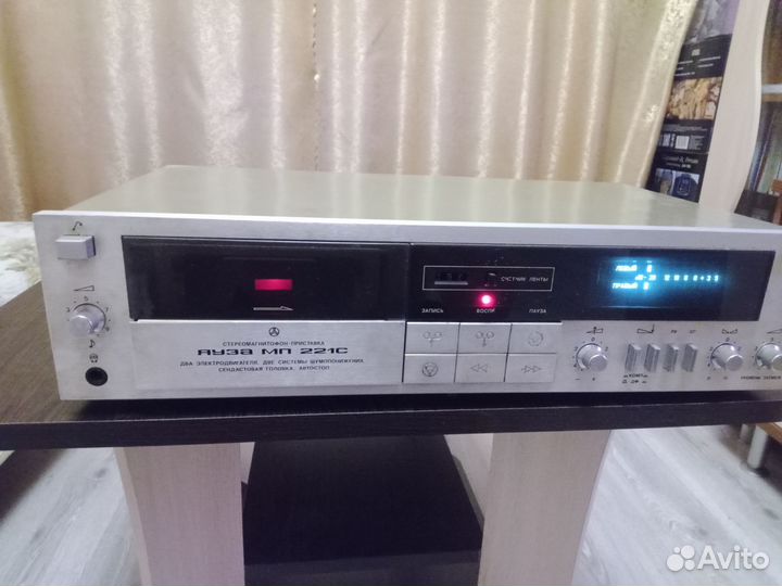 Кассетная дека Яуза мп 221С