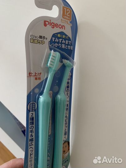 Детская зубная щетка pigeon