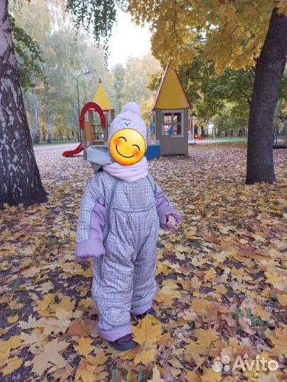 Осенний комбинезон трансформер