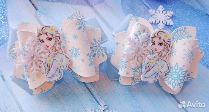 Бантики для волос. Резиночки ручной работы