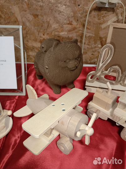 Деревянные игрушки, рамки