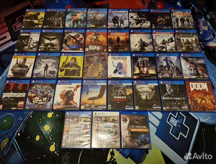 Много игр на playstation 4