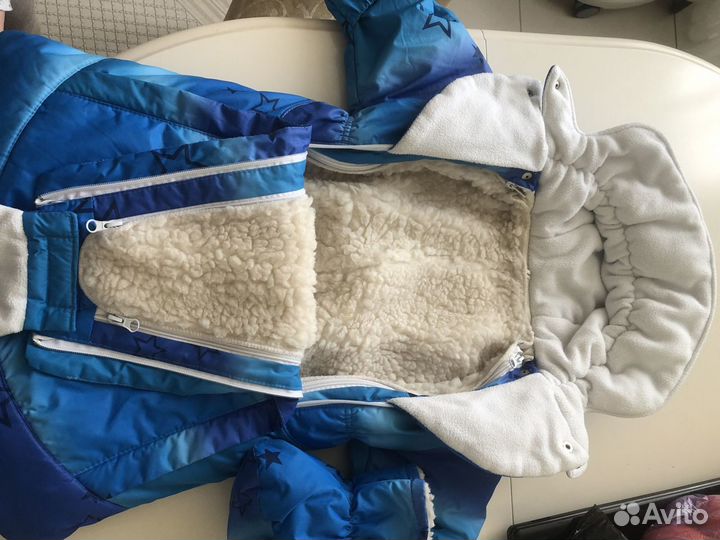 Комбинезон/конверт для мальчика