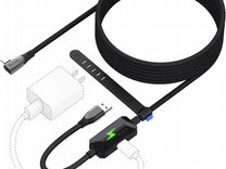 Зарядный кабель для Pico и Oculus 5м