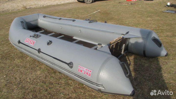 Моторно-гребная лодка Посейдон Сапсан-340