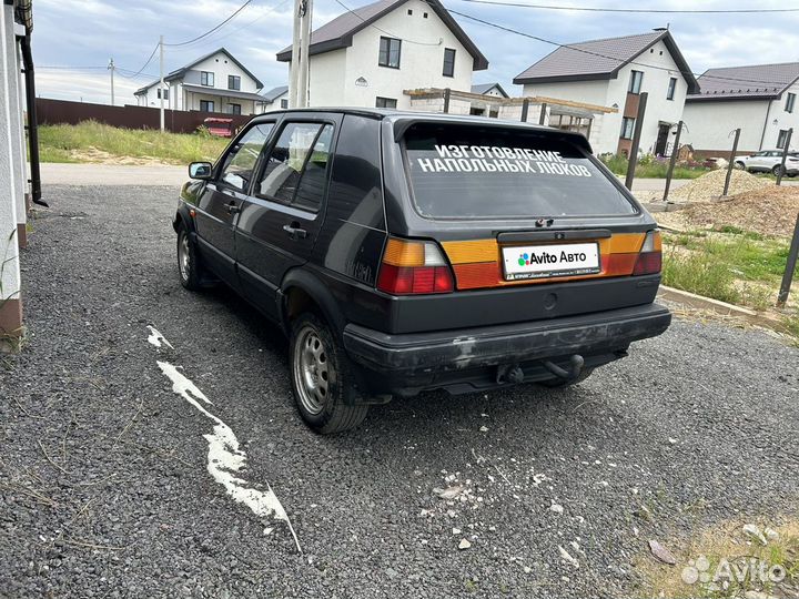 Volkswagen Golf 1.6 МТ, 1989, 280 000 км