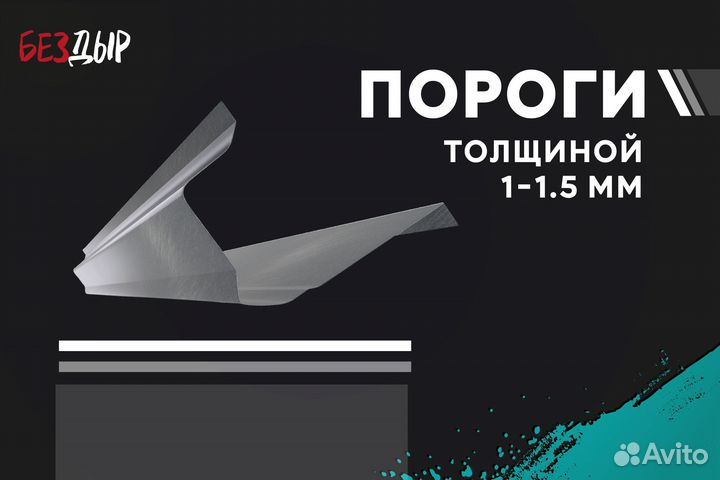 Правый Opel Астра F порог