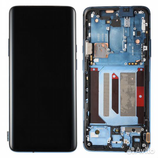 Дисплей Айсотка для Oneplus 7t черный Oem