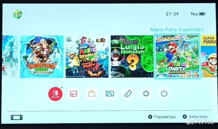 160Gb Прошит (чип) Nintendo Switch Lite