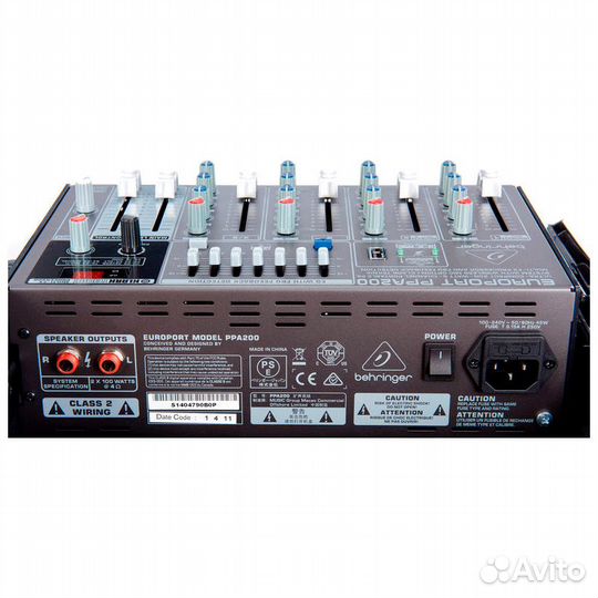 Behringer europort PPA 200