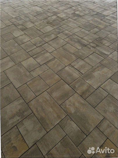 Тротуарная плитка новая минимальный объем 120 м2
