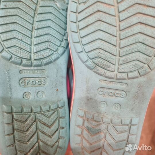 Сандалии crocs c8, крокс