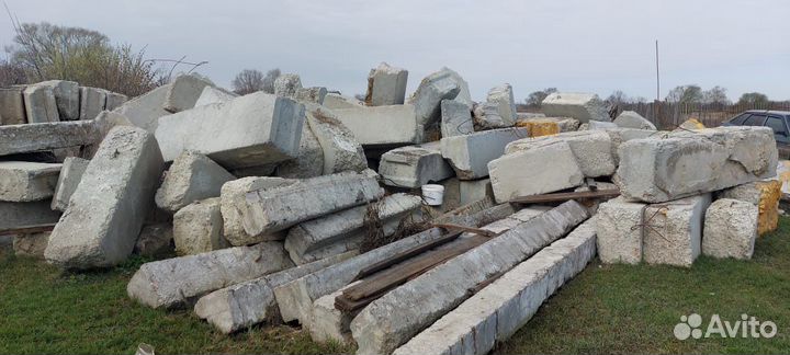 Фундаментные блоки 3, 4, 5