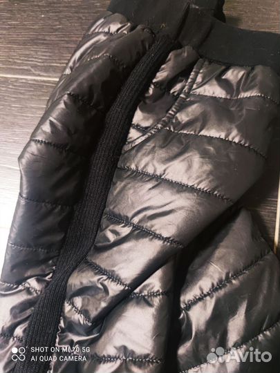 Штаны утеплённые для девочки 140