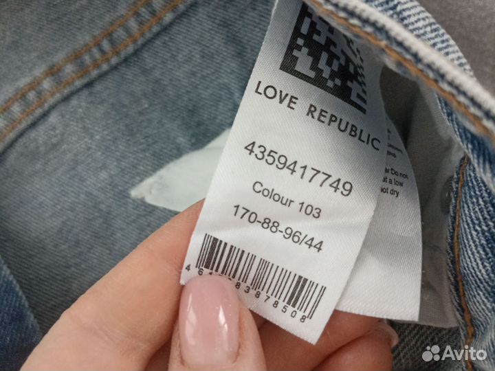 Джинсы новые love republic