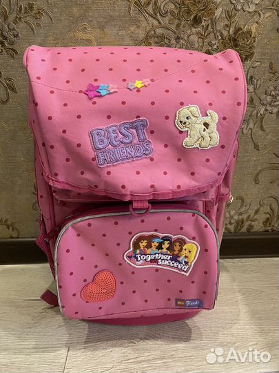 Рюкзак школьный для девочки lego