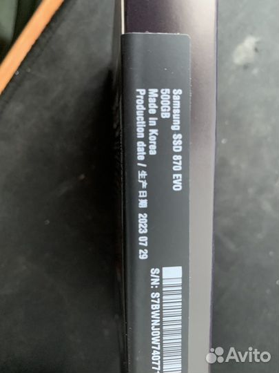 SSD samsung 870 EVO 500GB