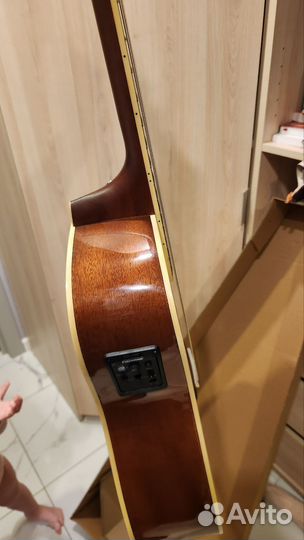 Электроакустическая гитара ibanez aw100ce-nt