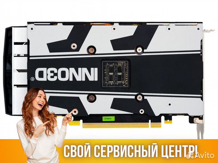 Видеокарта inno3D GeForce RTX 2060 Twin X2 6Gb