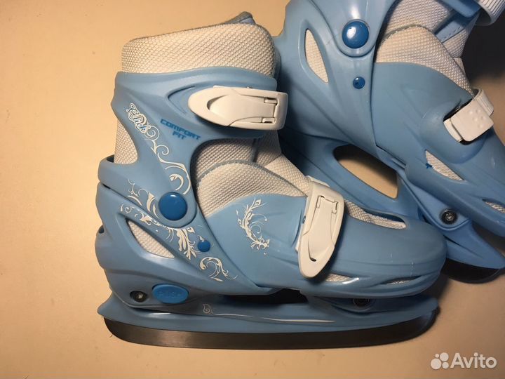 Коньки раздвижные детские Nordway Click-girl