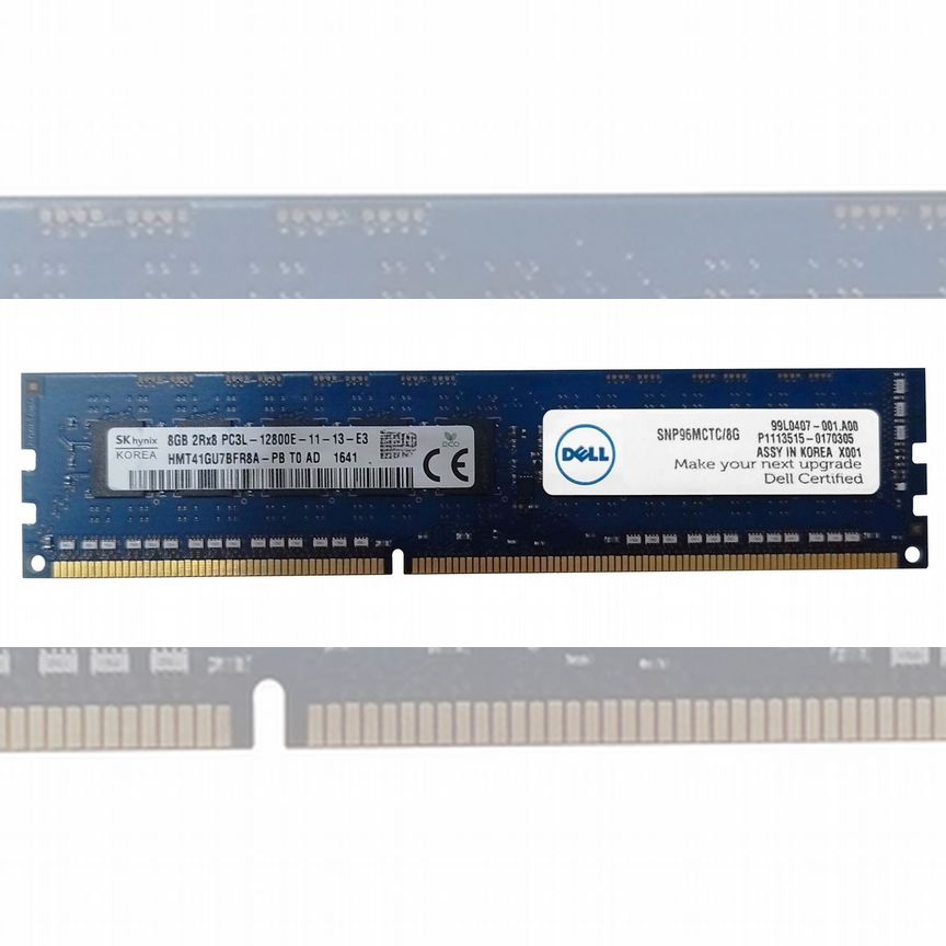 [SNP96MCTC/8G] Оперативная Память Dell Ddr3 8gb Snp96mctc/8g