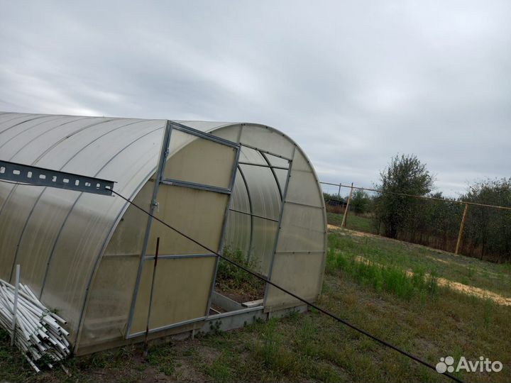 Теплица поликарбонат бу