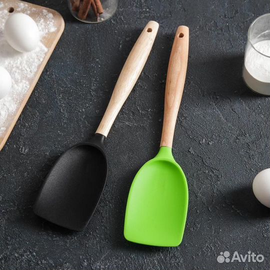 Лопатка Доляна «Домашнее тепло», 29,5 см, цвет мик