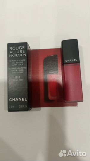 Матовая помада chanel