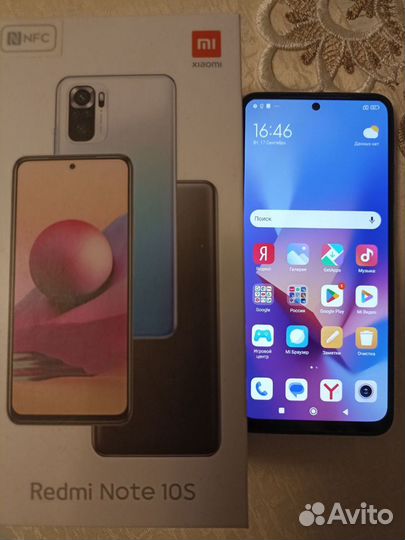 Xiaomi Redmi Note 10S, 6/128 ГБ