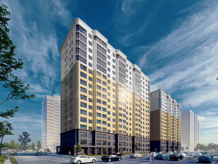 Квартира-студия, 24,5 м², 6/17 эт.