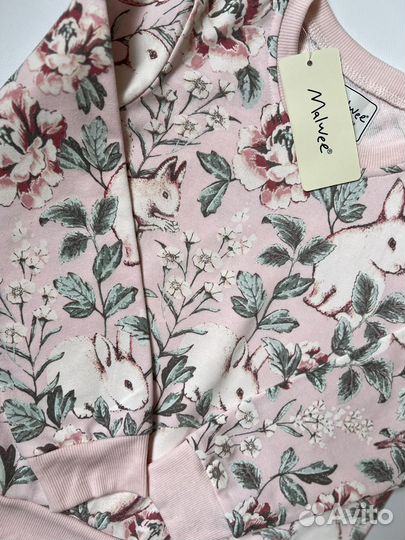 Свитшот для девочки malwee 116/122 новый