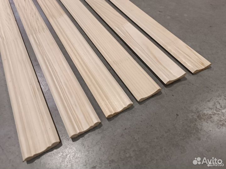 Плинтус уголок деревянный из сосны большой выбор