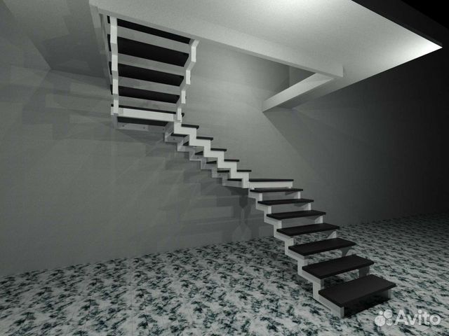 Лестница (3D проект)
