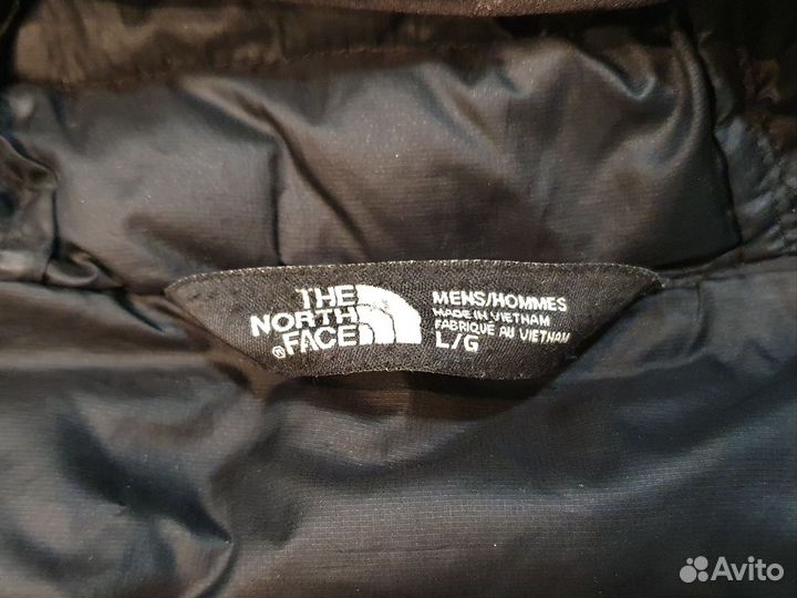 The north face пуховик L