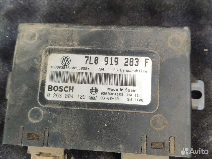 Volkswagen Touareg блок управления парктрониками