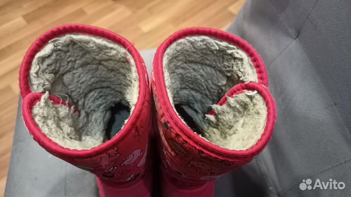 Сапожки для девочки р-р 33