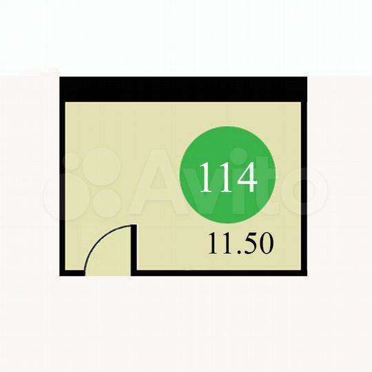 Помещение свободного назначения, 11.5 м²
