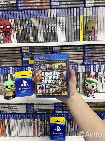 Gta 5 ps4 (Новый диск)