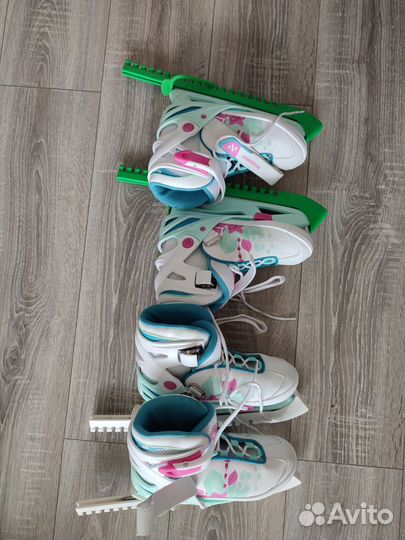 Коньки детские раздвижные nordway