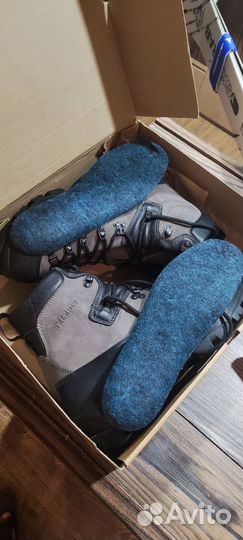 Туристические лыжи с креплениями silvretta