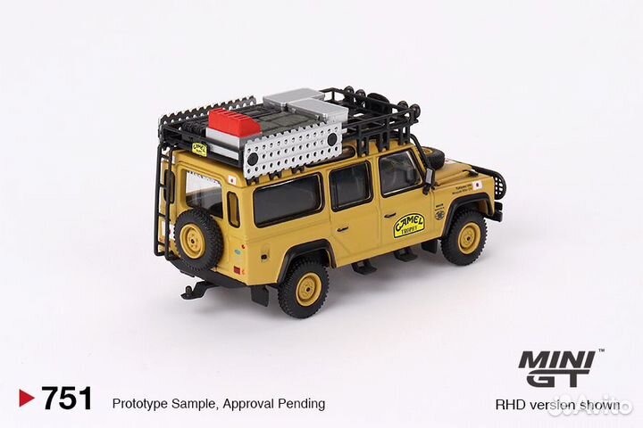 Land Rover Defender 110 Camel Trophy 1/64