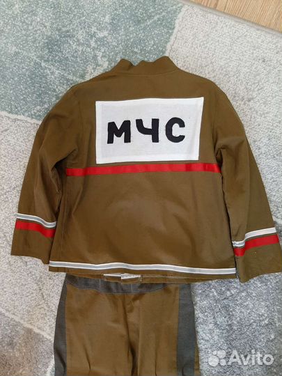 Новогодний костюм пожарного